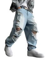 Loose-Fit Washed Pants