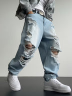 Loose-Fit Washed Pants