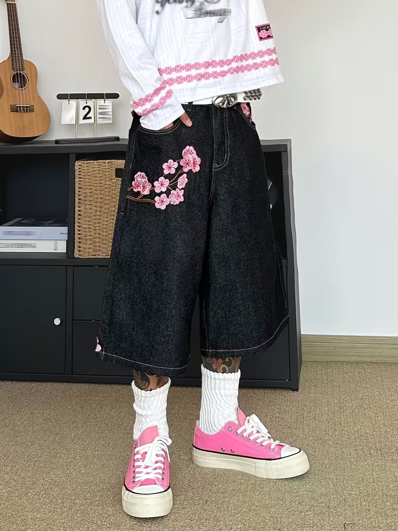 Plum Blossom Shorts