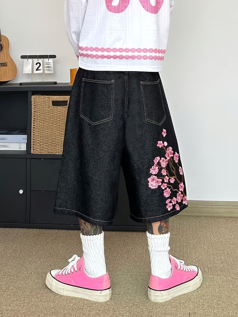Plum Blossom Shorts