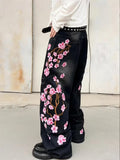 Blossom Embroidery Jeans