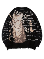 Swag Cat Knitted Sweater