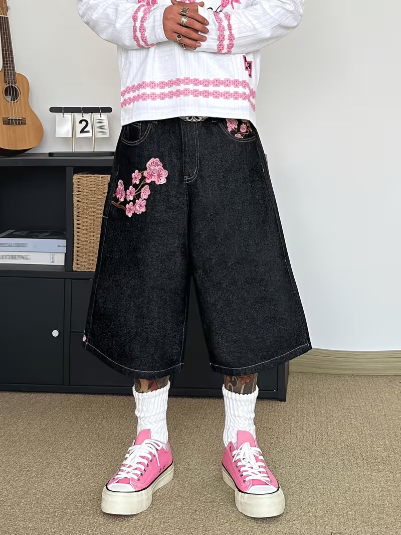 Plum Blossom Shorts