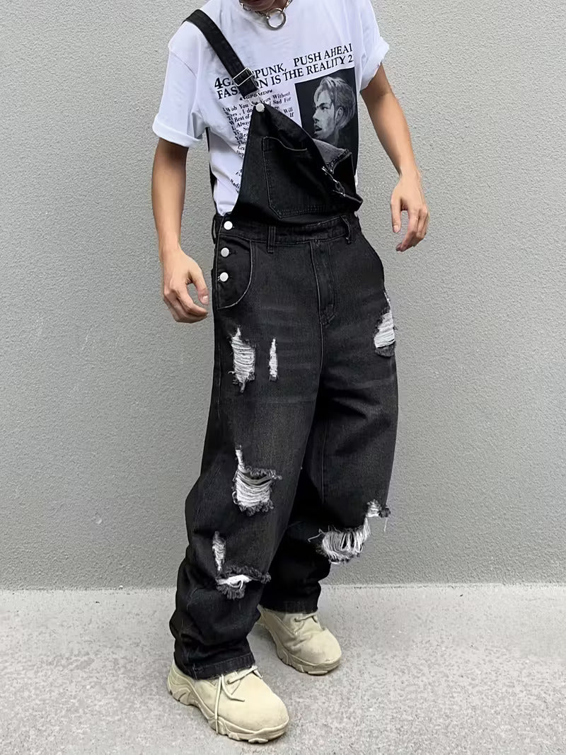 Washed Black Coverall