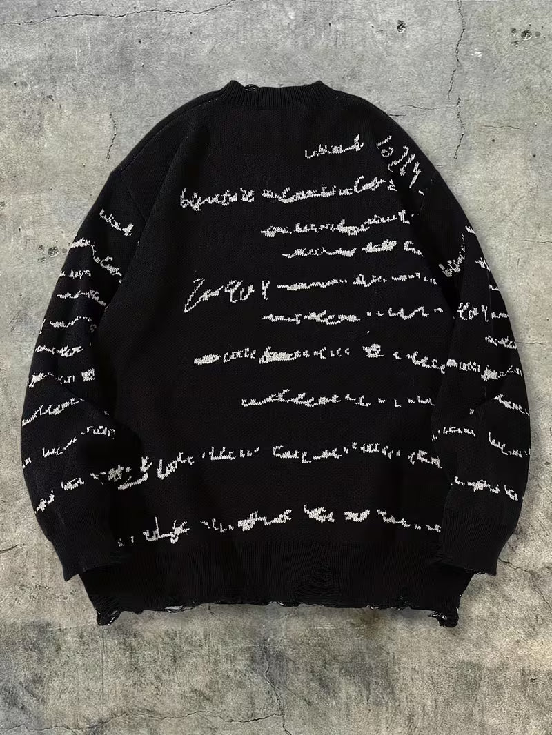 Swag Cat Knitted Sweater