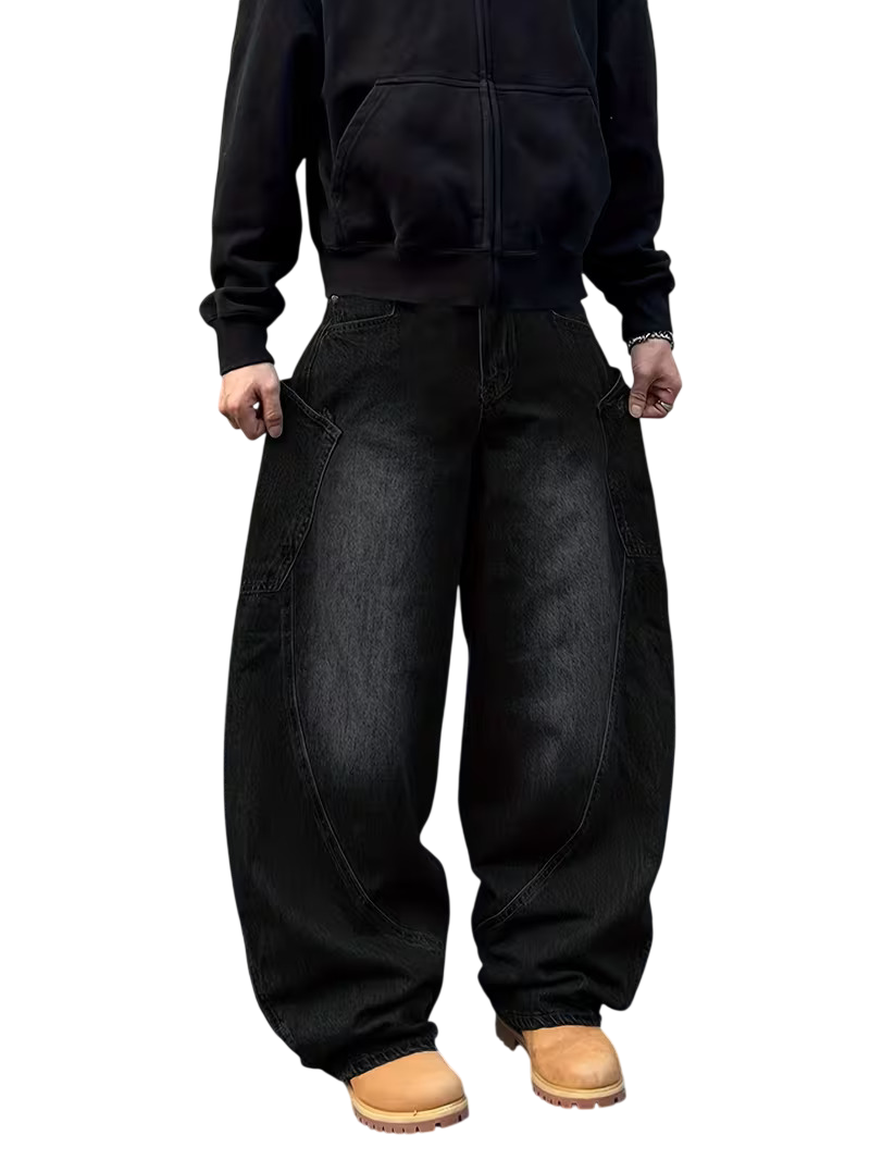 Wide-Leg Jeans