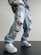 Loose-Fit Washed Pants