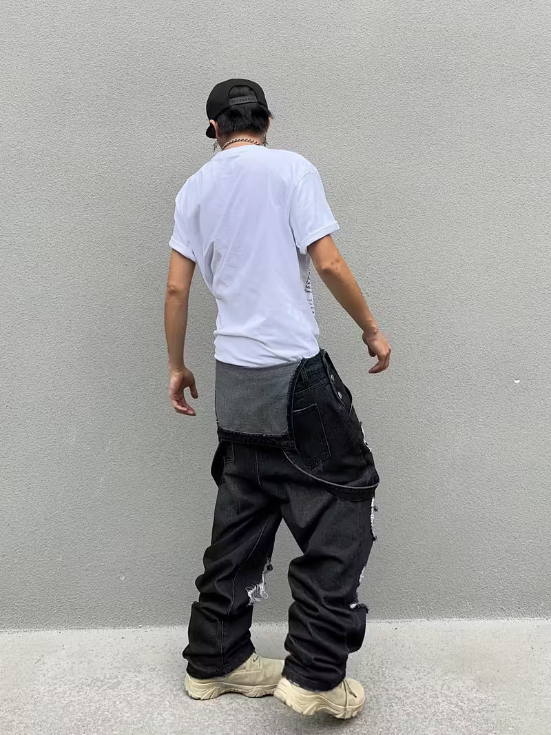 Washed Black Coverall
